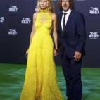Vanesa Lorenzo y Carles Puyol
