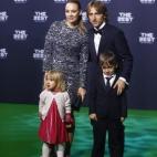 Luka Modric y su familia
