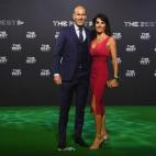 Veronique y Zinedine Zidane
