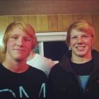 "Mi amigo dio con su doble en una fiesta".