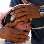 Una ni&ntilde;a palestina llora despu&eacute;s de que soldados de Israel demoliese su casa cerca de Hebr&oacute;n, Cisjordania, el 30 de septiembre.