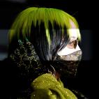 Billie Eilish llega a la entrega de los Grammy en Los &Aacute;ngeles, California.