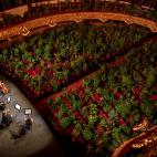 Concierto para plantas en el Gran Teatre del Liceu de Barcelona, Spain, el 22 de junio.