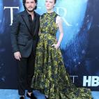 Kit Harington (Jon Nieve) y Rose Leslie (Ygritte), pareja en la ficción y en la vida real