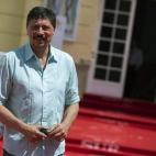 El actor Carlos Bardem posa durante la sesión de fotos de la película La Deuda (Olivers Deal) que se presenta a la sección oficial a concurso del XVIII Festival de Cine de Málaga.