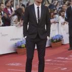 Raúl Arévalo, a su llegada a la alfombra roja en la noche del viernes.