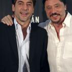 MADRID, SPAIN - JUNE 04: Spanish actors Javier Bardem (L) and Carlos Bardem (R) attend 'Alacran Enamorado' photocall at ME Hotel on June 4, 2012 in Madrid, Spain. (Photo by Carlos Alvarez/Getty Images)