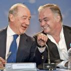 En un acto del partido con el vicesecretario general de Estudios y Programas, Esteban González Pons, en septiembre de 2011.