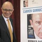 Cristóbal Montoro en la presentación de un libro sobre Rato en marzo de 2012.