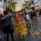 No importa lo que depare el cielo, la Feria es sólo una vez al año y cuando llega, se aprovecha al máximo.