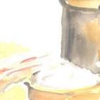 —¿Qué será esto, Sancho, que parece que se me ablandan los cascos o se me derriten los sesos, o que sudo de los pies a la cabeza? Y si es que sudo, en verdad que no es de miedo: sin duda creo que es terrible la aventura que agora quiere s...