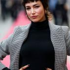 Es imposible imaginarla ahora sin su pelo corto y su arriesgado pero acertado flequillo.