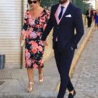 Anabel Pantoja y su acompañante