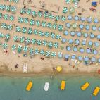 Serie titulada Imágenes aéreas del Adriático