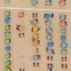 Serie titulada Imágenes aéreas del Adriático