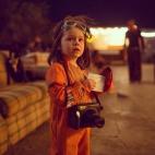 Esta foto la tomó su padre hace 11 meses, cuando el niño comenzó a jugar/ trabajar con su cámara analógica.