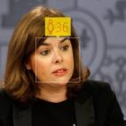La vicepresidenta del Gobierno, Soraya Sáenz de Santamaría, tiene la misma edad que Pedro Sánchez, 43 años.