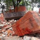Restos de un palacio en Kathmandu.