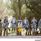 Literalmente, saltando de alegría