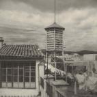 Templete de la central urbana de la calle de León Torellas, de Córdoba, en 1928.