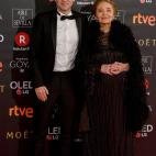 Gustavo Salmerón y su madre