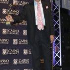 Jesús Hermida durante la 41 edición de los premios Antena de Oro en el año 2013.