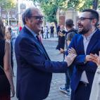 Daniel Ventura saluda a Ángel Gabilondo, Defensor del Pueblo