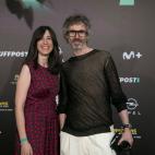 Elena Santos, de El HuffPost Life, y el pianista James Rhodes