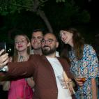 David Andújar de 'Menudo cuadro' junto a otros invitados