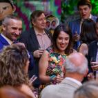 El periodista Euprepio Padula en un momento de la fiesta