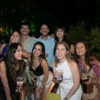 Algunos de los invitados a las fiesta