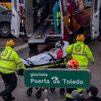 Explosión en un edificio del centro de Madrid