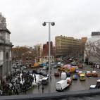 Explosión en un edificio del centro de Madrid