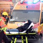 Explosión en un edificio del centro de Madrid