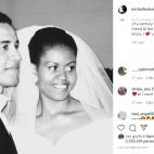 "Feliz 25 aniversario @barackobama. Un cuarto de siglo despu&eacute;s, sigues siendo mi mejor amigo y el hombre m&aacute;s extraordinario que conozco. Yo t&uacute;"