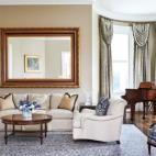 Una de las salas remodeladas de la residencia, el 25 de febrero de 2018.