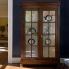 Este es el armario donde guardan la vajilla elegida por los vicepresidentes pasados y actuales.