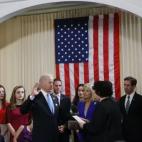 Biden jura el cargo el 20 de enero de 2013 ante la magistrada del Tribunal Supremo Sonia Sotomayor.