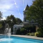 La piscina que añadió la familia Quayle, fotografiada el 28 de octubre de 2016.