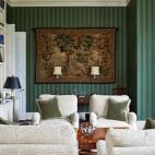 Interior de una de las salas renovadas de la residencia, el 25 de febrero de 2018.