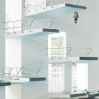 La plataforma m&aacute;s alta.