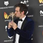 El actor y director Raúl Arévalo, Mejor director y Mejor guión