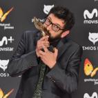 El actor Manolo Solo, Mejor actor de reparto por 'Tarde para la ira'