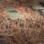 En el Museo de Arte de Queens hay una pequeña Nueva York con 895.000 edificios y hasta 300 puentes. Tiene el tamaño de tres canchas de tenis. FOTO: Shinya Suzuki (Flickr)