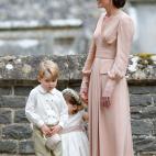 El 20 de mayo de 2017 en la boda de su hermana Pippa en Englefield, Inglaterra.