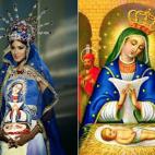 Miss República Dominicana y Nuestra Patrona de Altagracia, patrona de ese país.
