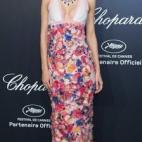 Día: lunes, 18 de mayo. La modelo, en una fiesta organizada por la firma de joyería Chopard