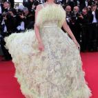 Día: lunes, 18 de mayo. La actriz, en el estreno de la película de Pixar 'Del revés'