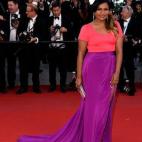 Día: lunes, 18 de mayo. La actriz en el estreno de la película de Pixar 'Del revés'