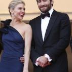 La actriz Sienna Miller, vestida de Lanvin. Día: miércoles 13 de mayo, en la ceremonia de inauguración y presentación de La Tete Haute .